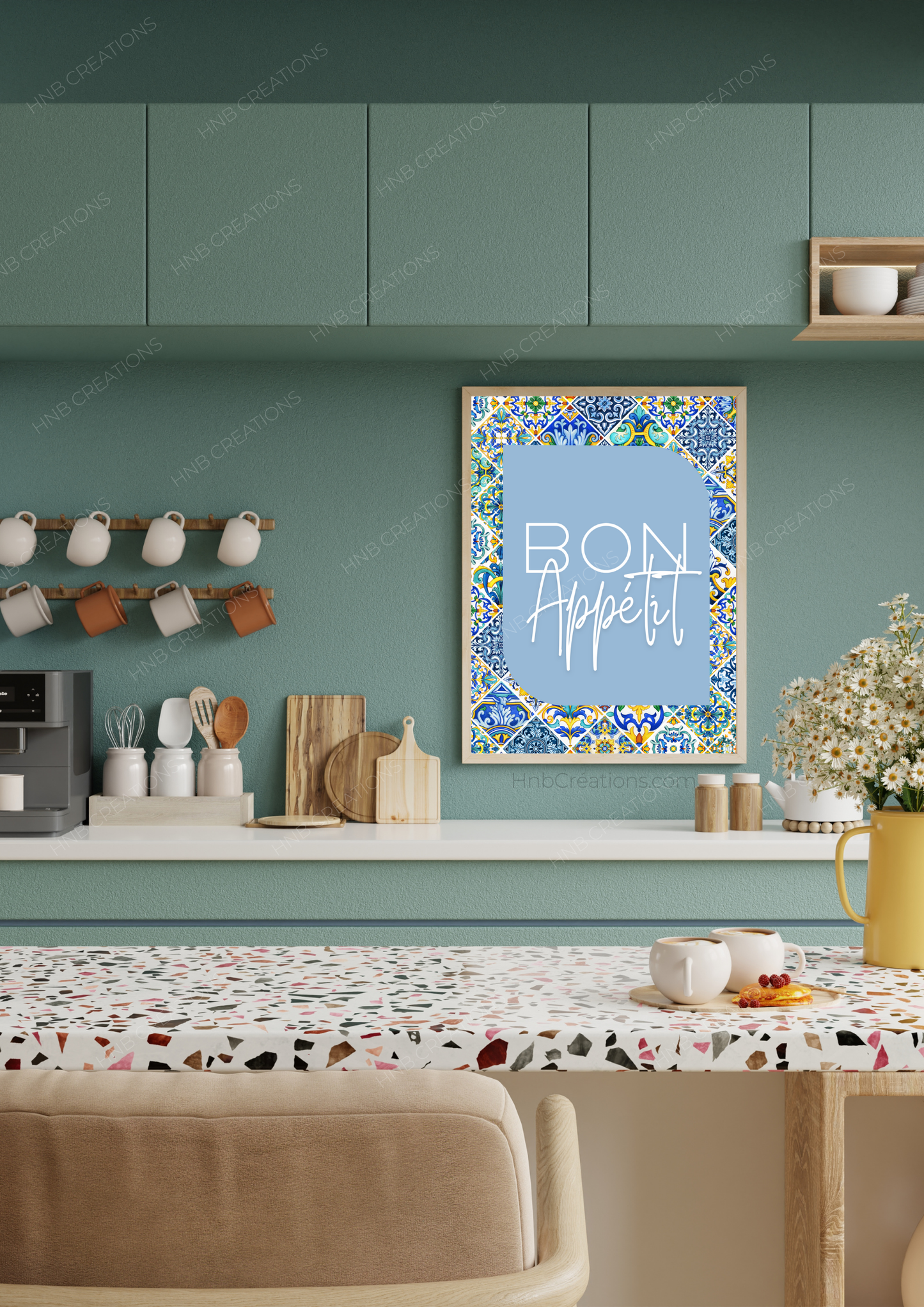 Affiche "Bon appétit"