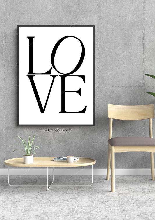 Affiche Love